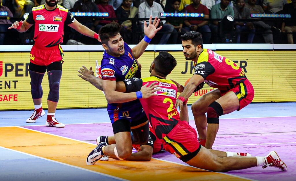 Bengaluru Bulls Ended The Match On A Winning Note After Trailing ...