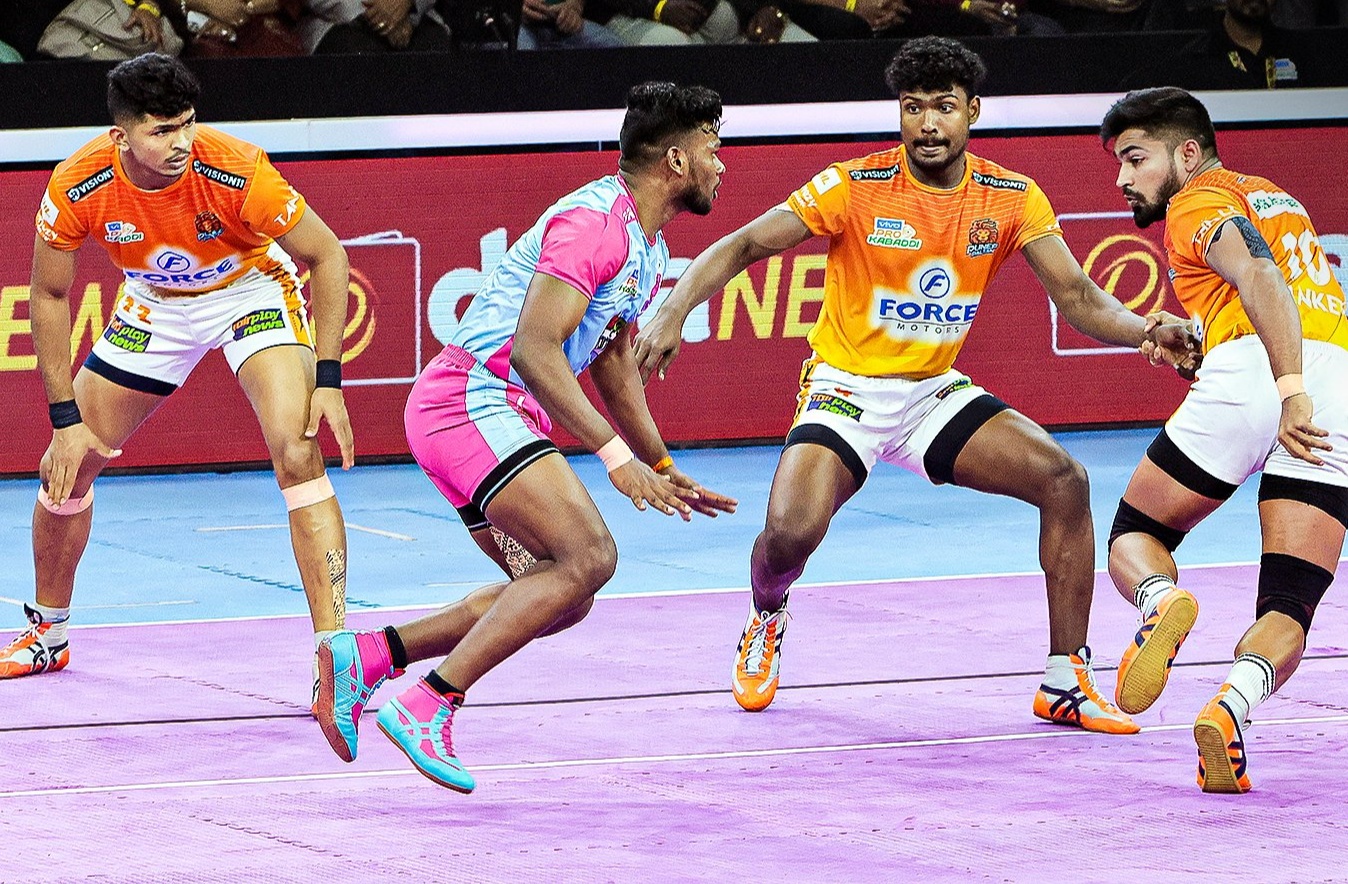 Jaipur Pink Panthers beat Patna Pirates to secure first win in vivo Pro  Kabaddi Season 9