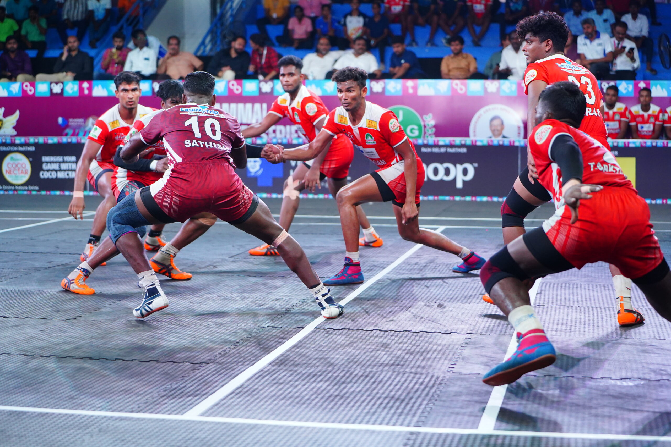 The Vels University Won The Title Of Yuva Kabaddi Series Tamilnadu Club